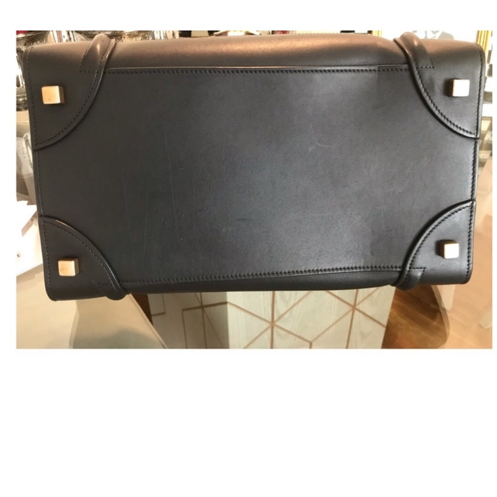 Celine luggage bag in smooth with Gold Hardware - Picture 7 of 7